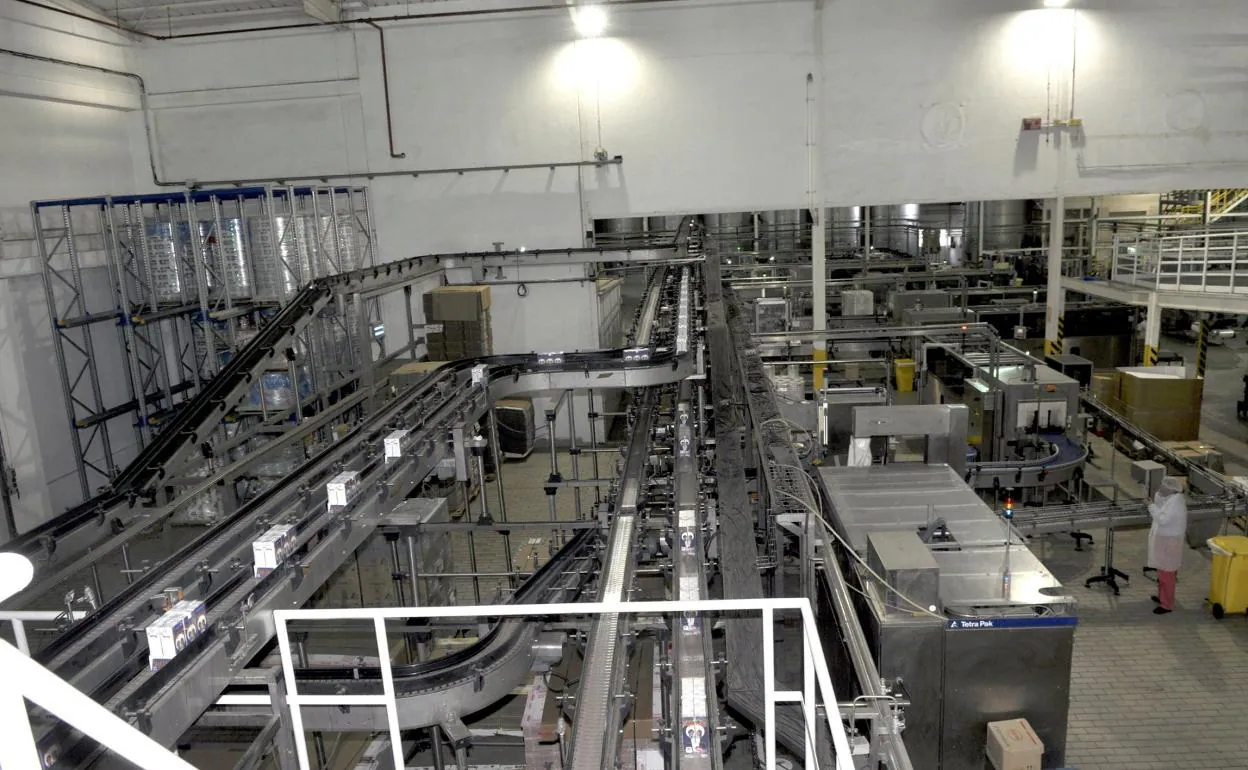 Imagen del interior de una de las fábricas de JSP, que ha presentado el preconcurso de acreedores. 