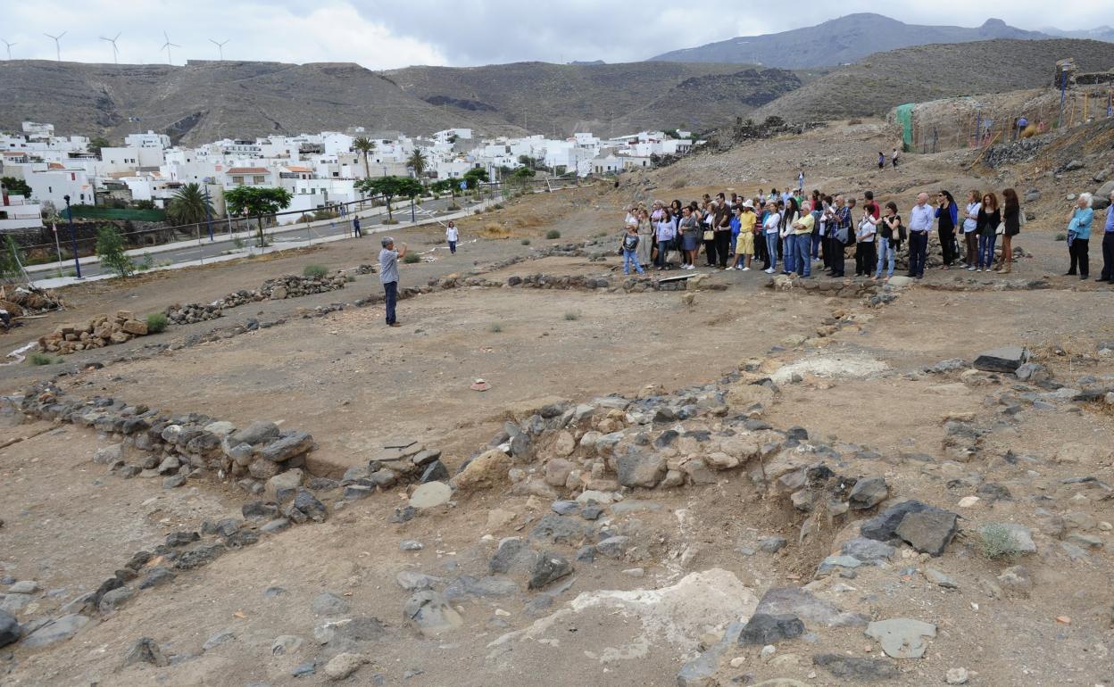 Visita a los restos del ingenio de Alonso Fernández de Lugo que data del siglo XV.