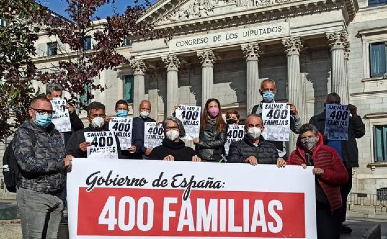 En noviembre de 2020, los trabajadores se concentraron ante el Congreso y el Senado. 