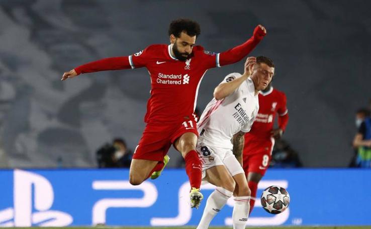 Las mejores imágenes del Real Madrid-Liverpool