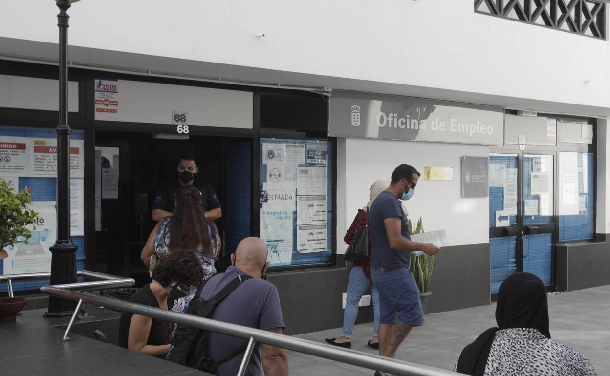 Oficina de Empleo en Arrecife. 