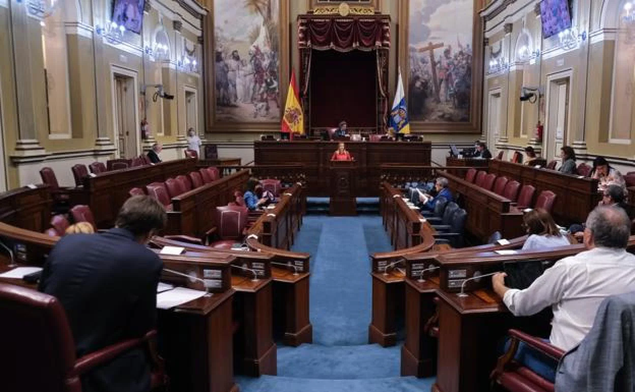 Imagen de archivo del Parlamento de Canarias.. 