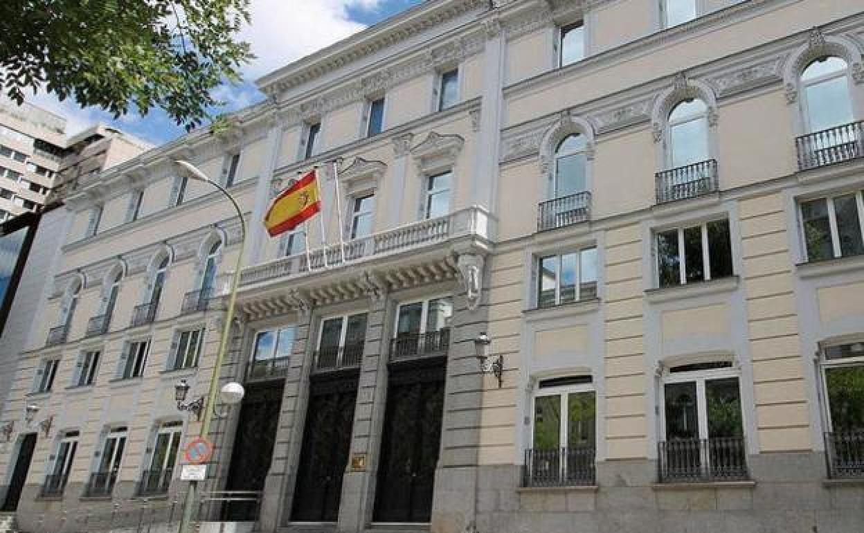 Sede del Consejo General del Poder Judicial (CGPJ) en Madrid. 