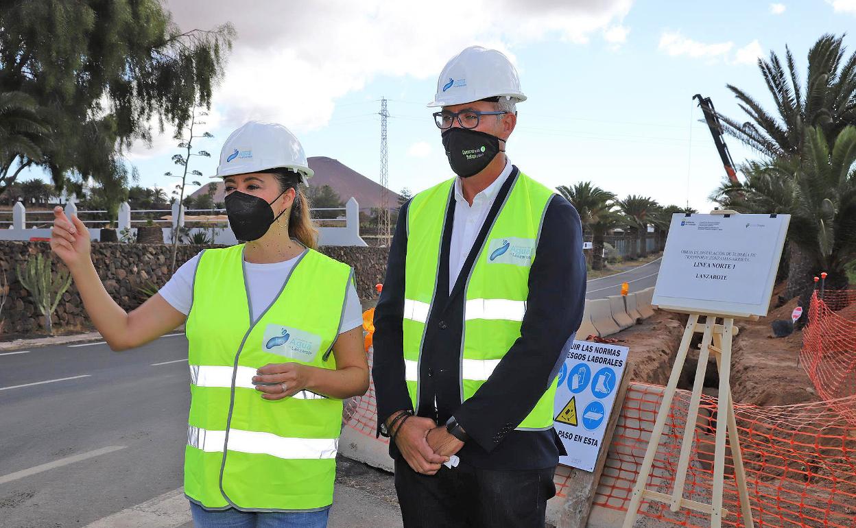 Visita a las obras de reciente arranque.