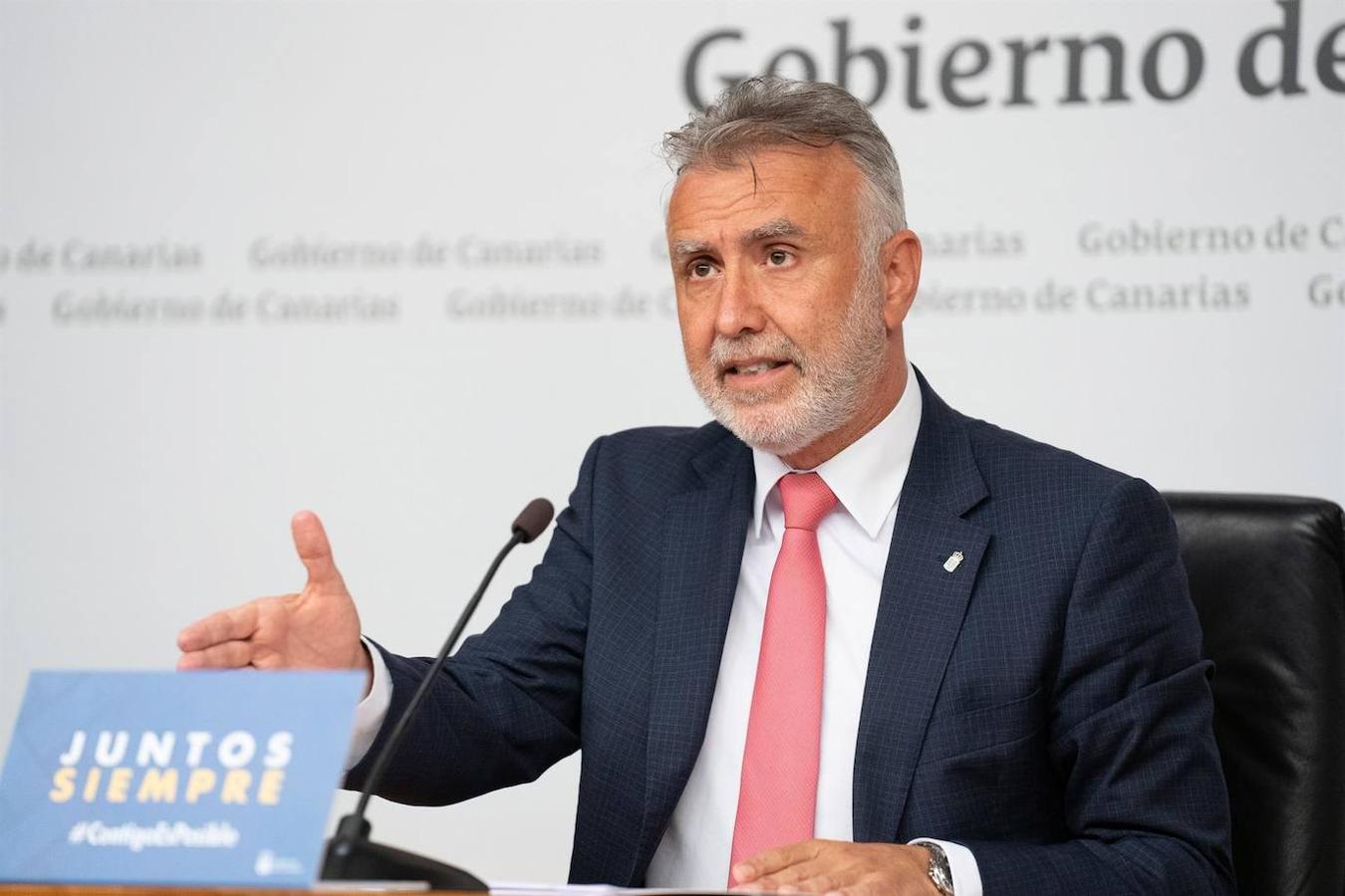 Torres, en la rueda de prensa anunciando las medidas tras el estado de alarma. 