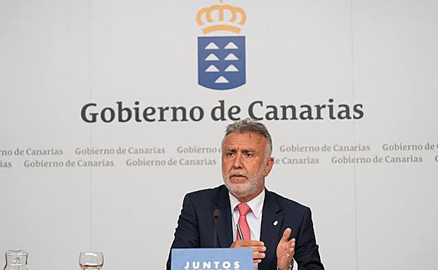 Ángel Víctor Torres, presidente del gobierno de Canarias. 