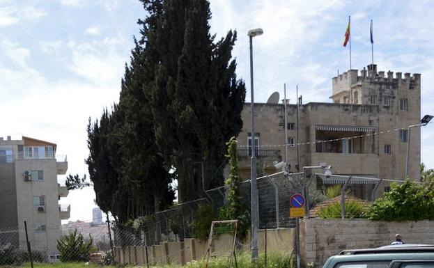 Consulado General de España en Jerusalén.