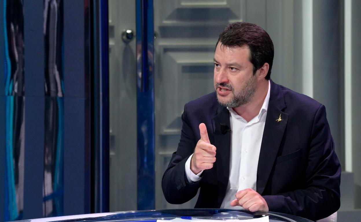 Matteo Salvini, líder de la Liga