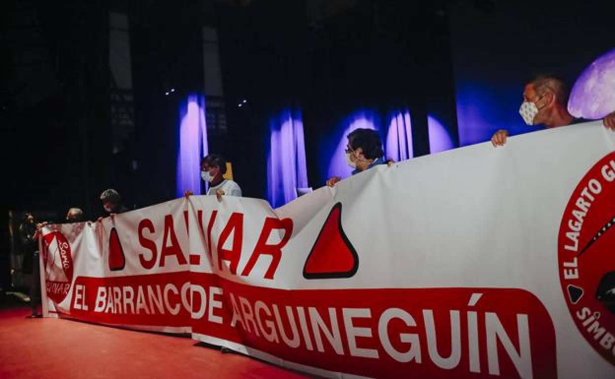 Foto de archivo del acto en el que se presentó la plataforma Salvar Chira-Soria. 