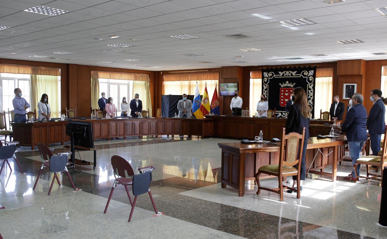 Pleno de este lunes. 