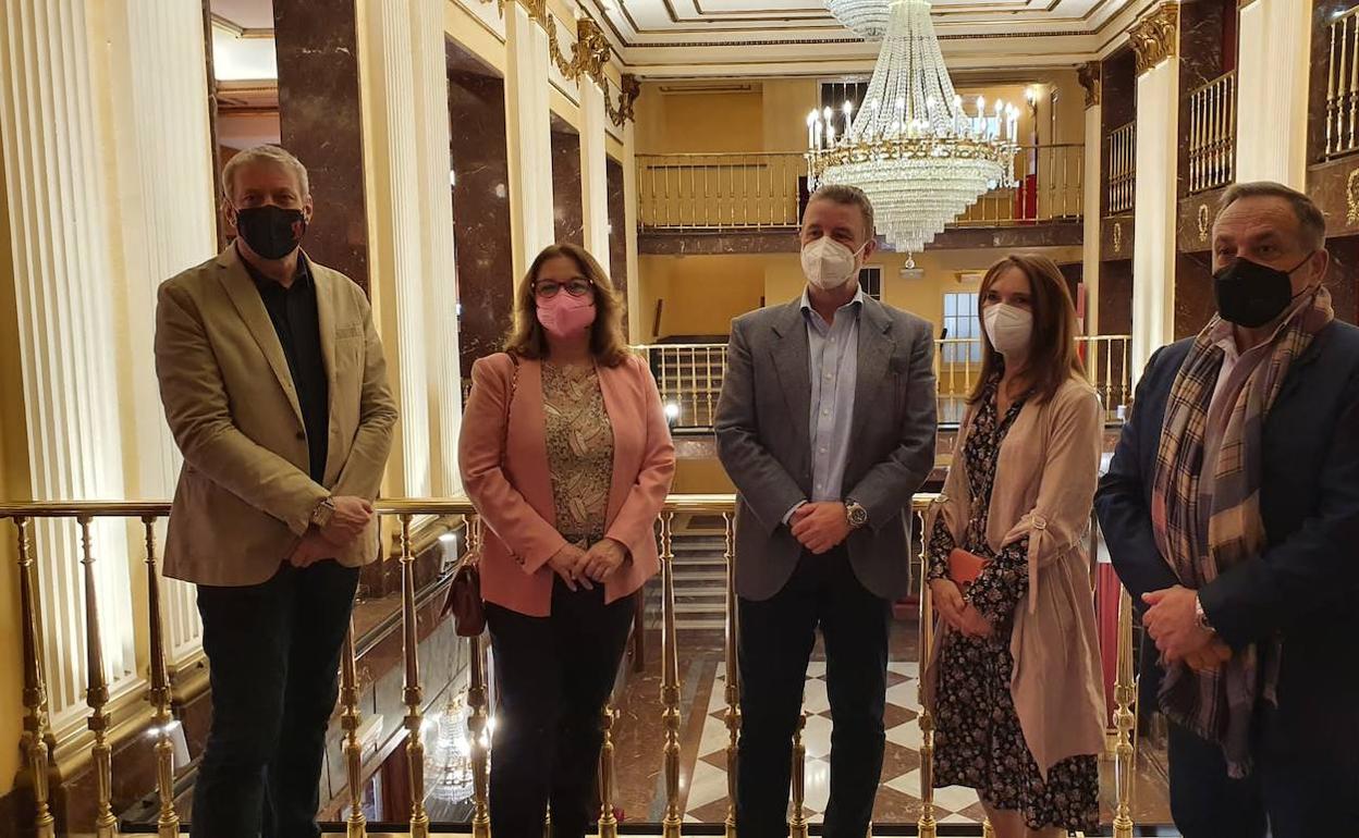 Un momento de la presentación., celebrada este martes en Madrid. 