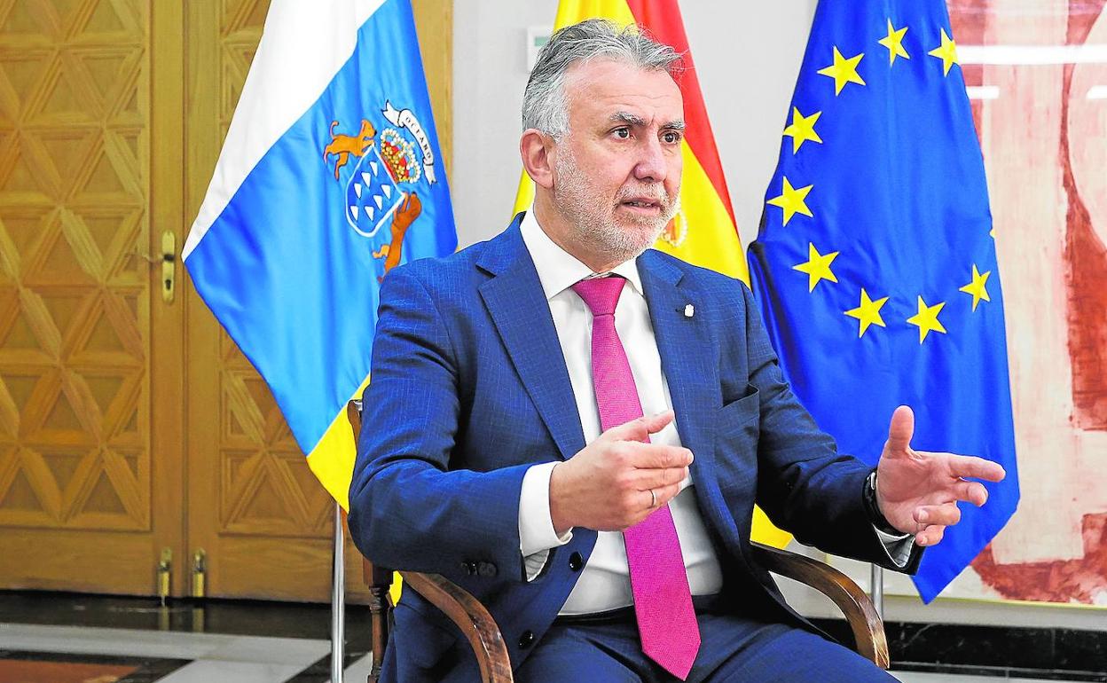 Ángel Víctor Torres. Presidente del Gobierno de Canarias 