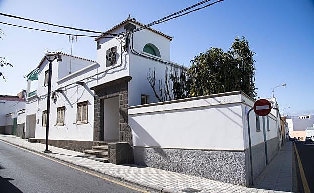 La antigua Casa del Médico, en el casco de Agüimes. 