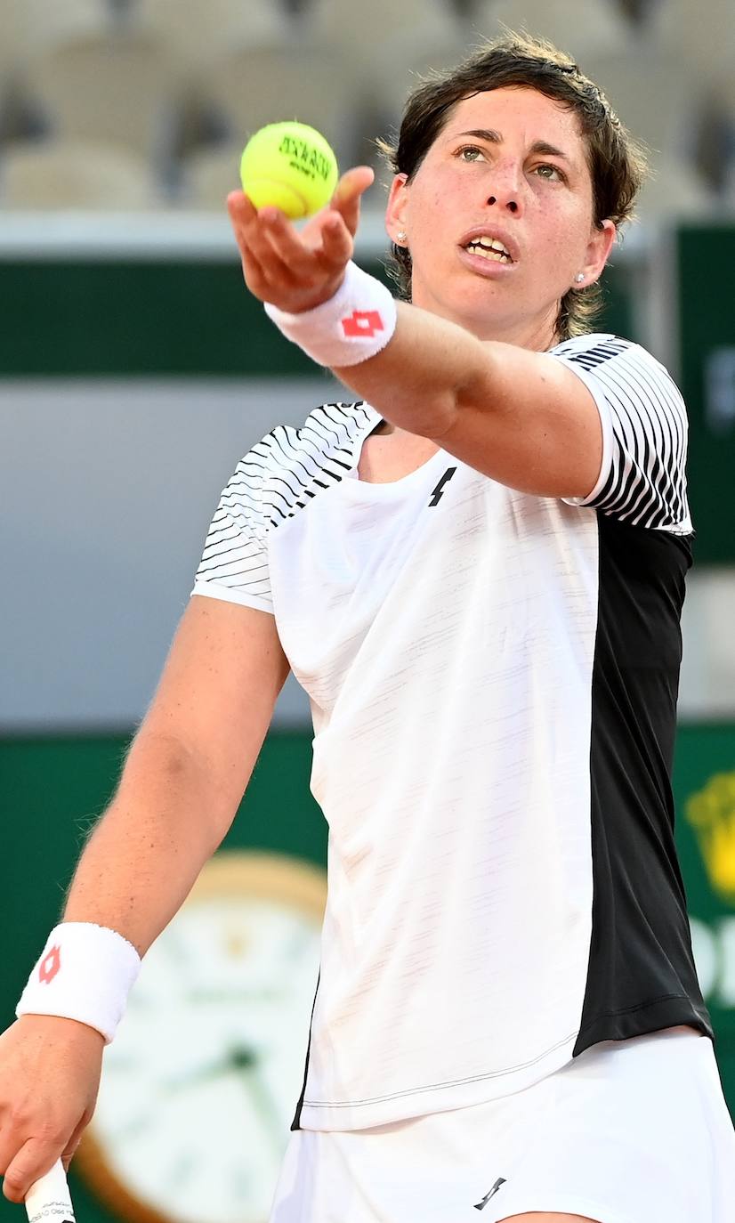 Fotos: Carla Suárez cae en primera ronda en Roland Garros