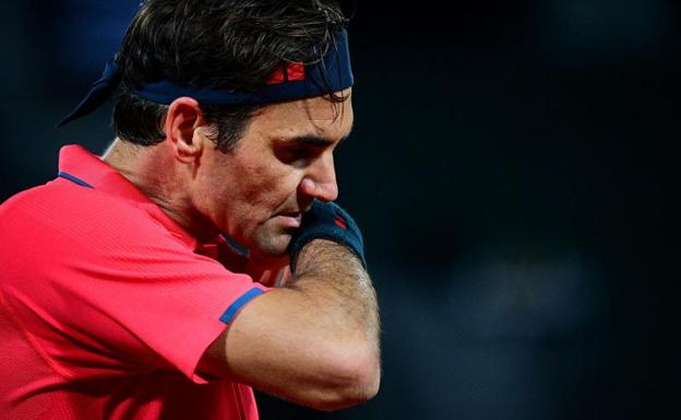 Federer se despide de Roland Garros