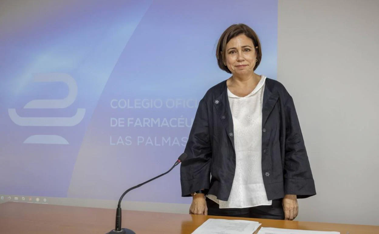 María Loreto Gómez, nueva presidenta del COF de Las Palmas. 