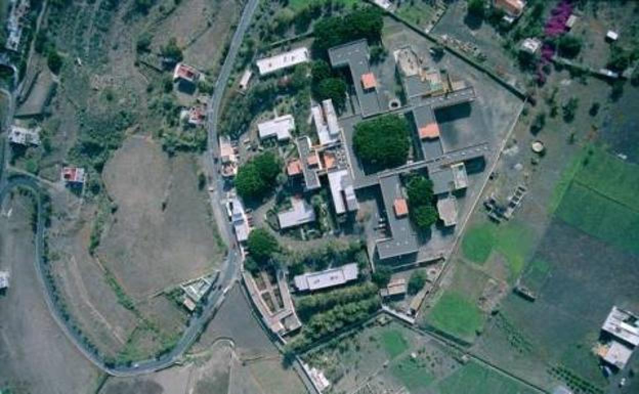 Vista aérea del antiguo Hospital Psiquiátrico en los años 90 del siglo pasado. 