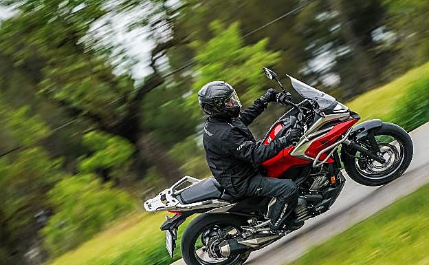 Bonita estampa de la nueva NC 750X