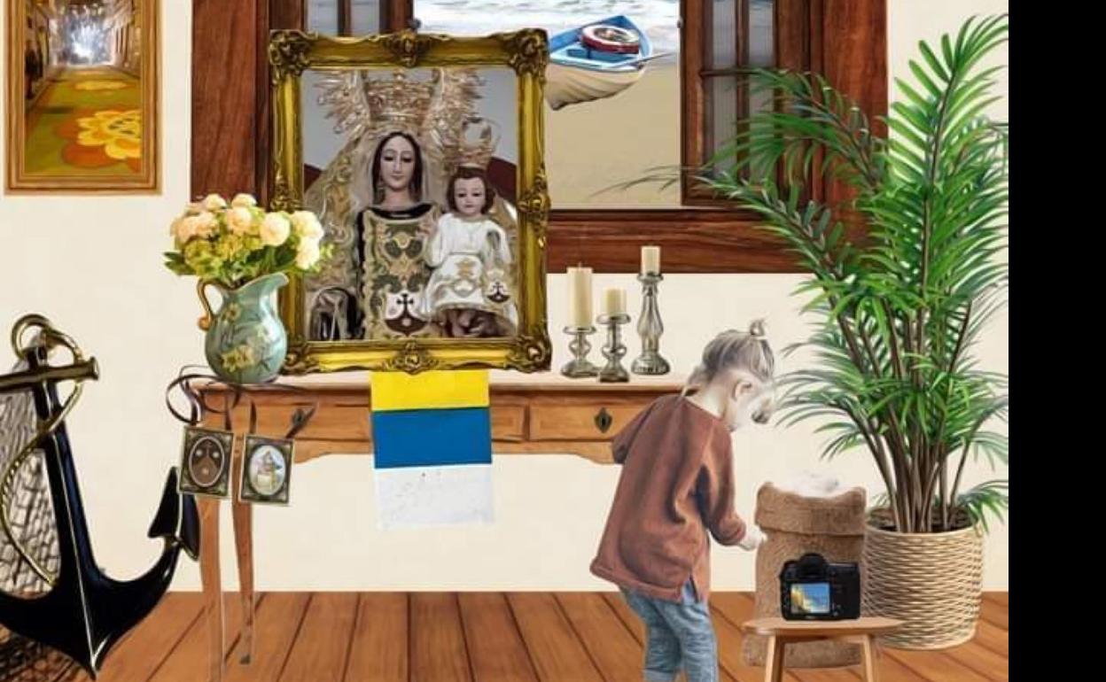 Cartel del Carmen 2021. 