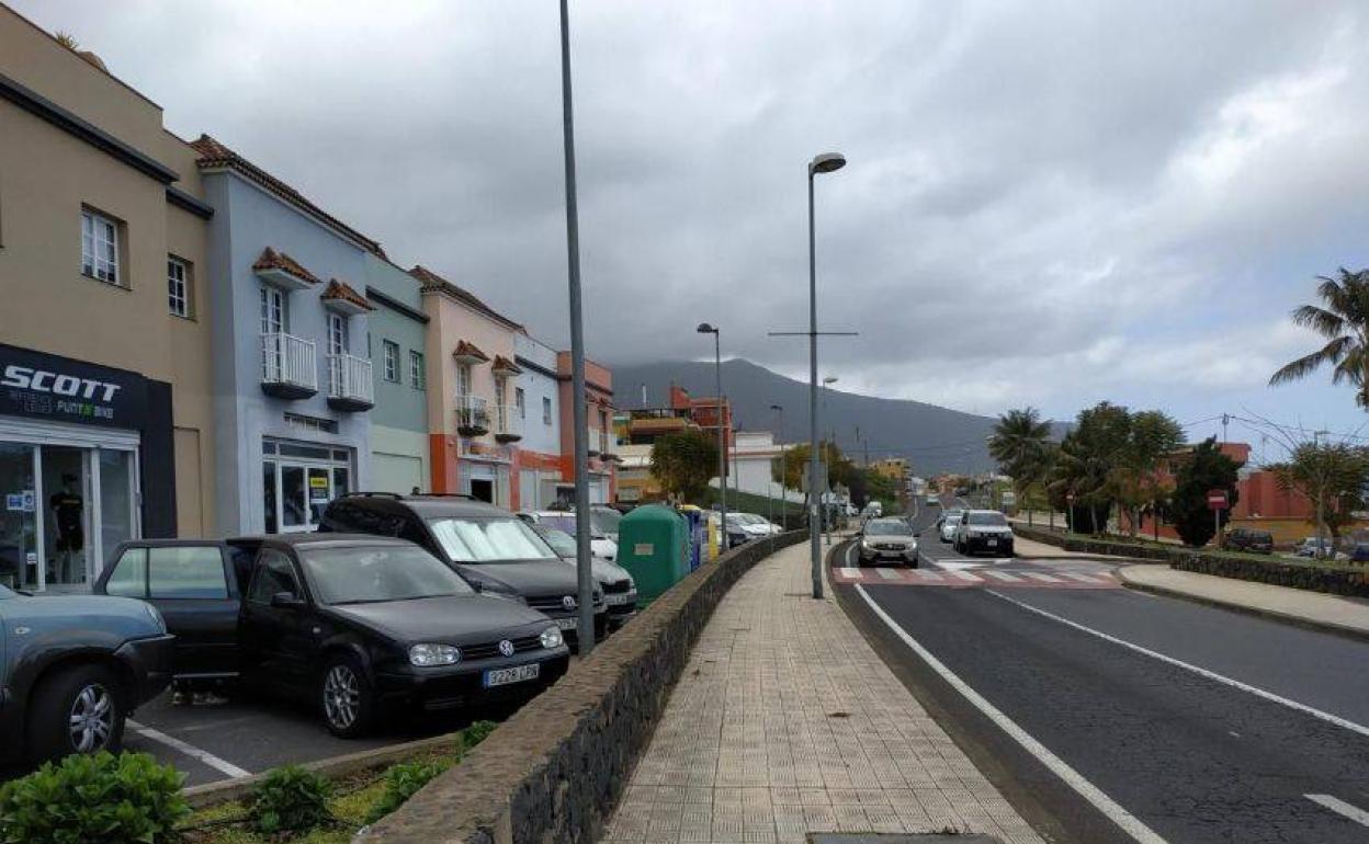 Imagen de archivo de la calle El Rosario en La Orotava