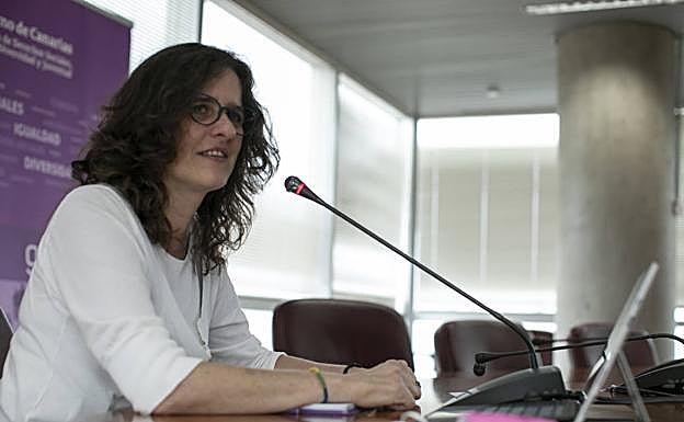 Imagen de archivo de la directora del Instituto Canario de Igualdad (ICI), 