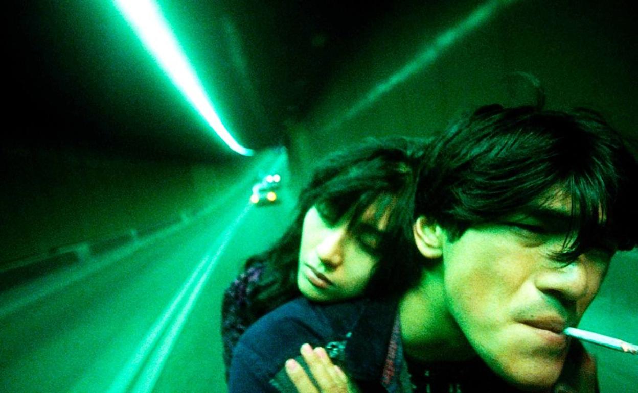Imagen de 'Fallen Angels', de Wong Kar Wai. 