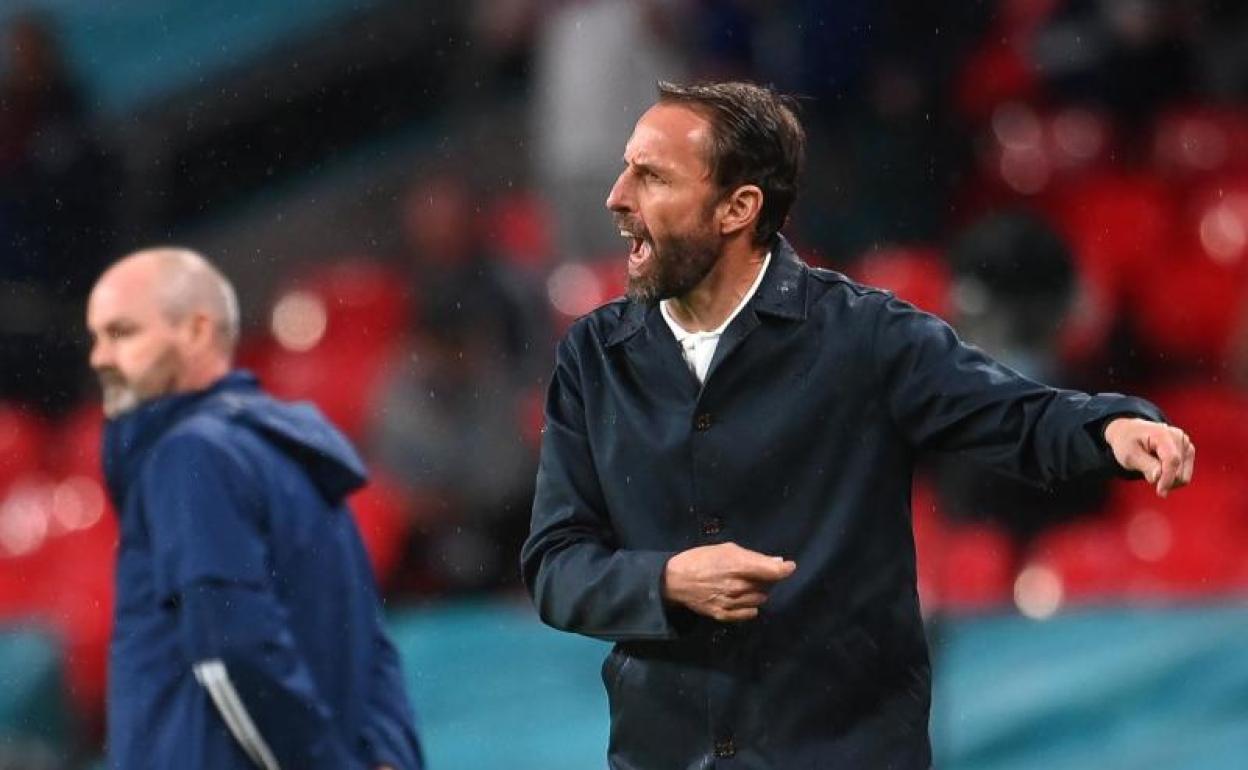 El seleccionador inglés, Gareth Southgate.