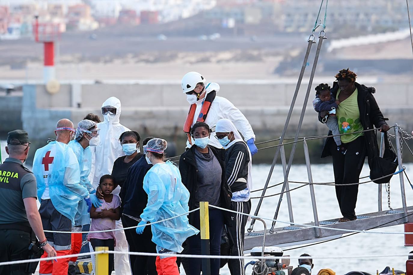 Fotos: Llega otra patera a Fuerteventura