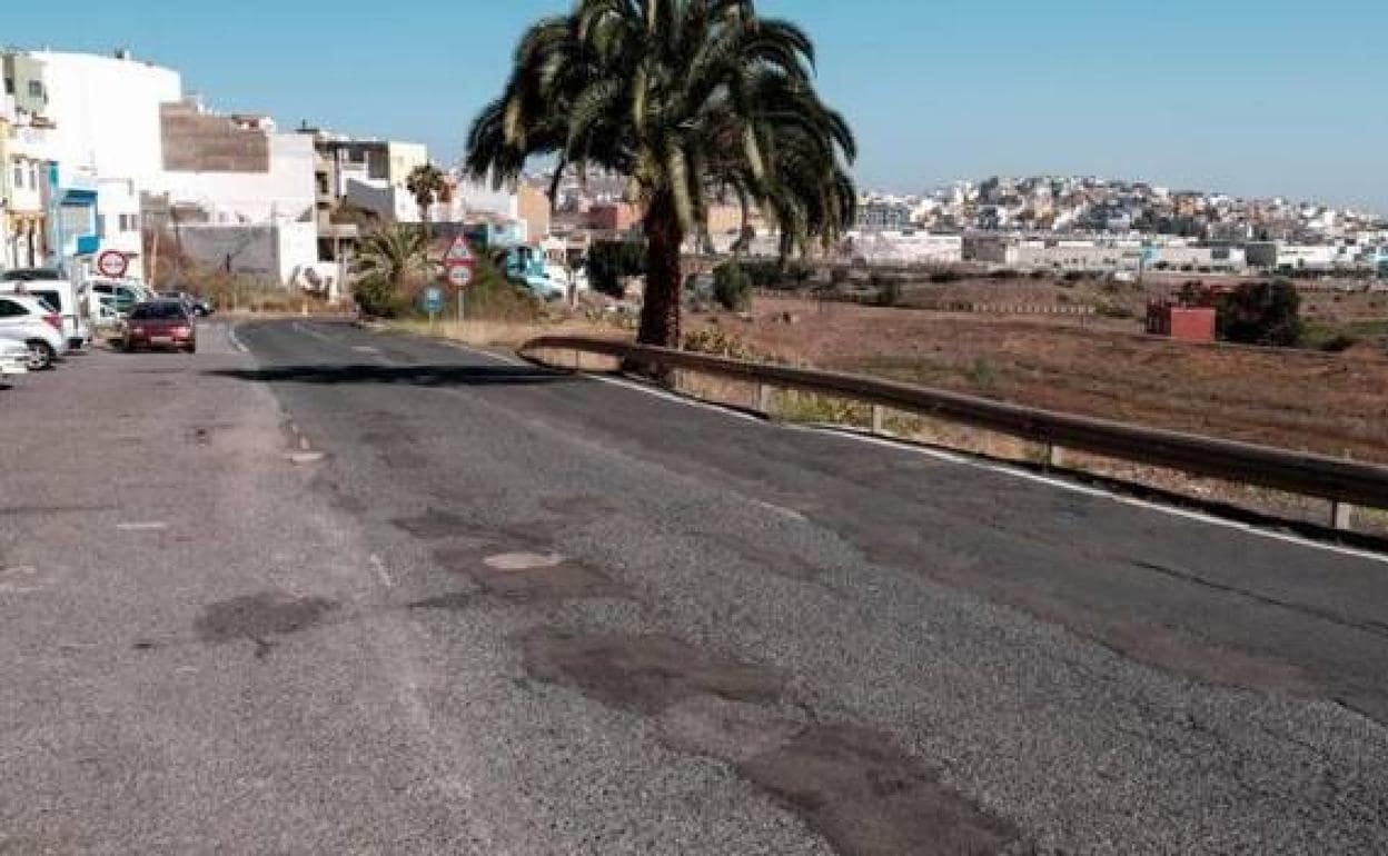 El Cabildo inicia las expropiaciones para obra de mejora de la GC-308 en El Román