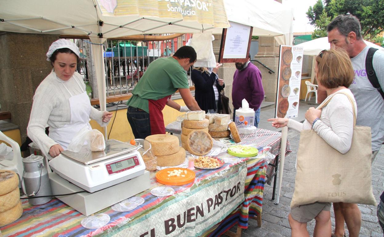 Los quesos se han consolidado como un referente gastronómico, en especial en la isla de Gran Canaria. 