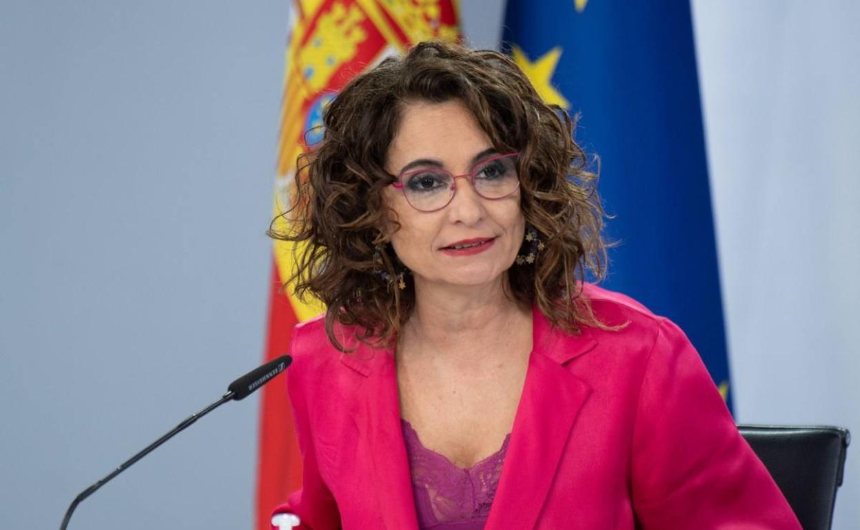 Imalgen de la ministra María Jesús Montero. 