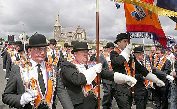 Desfile de la orden de Orange. 