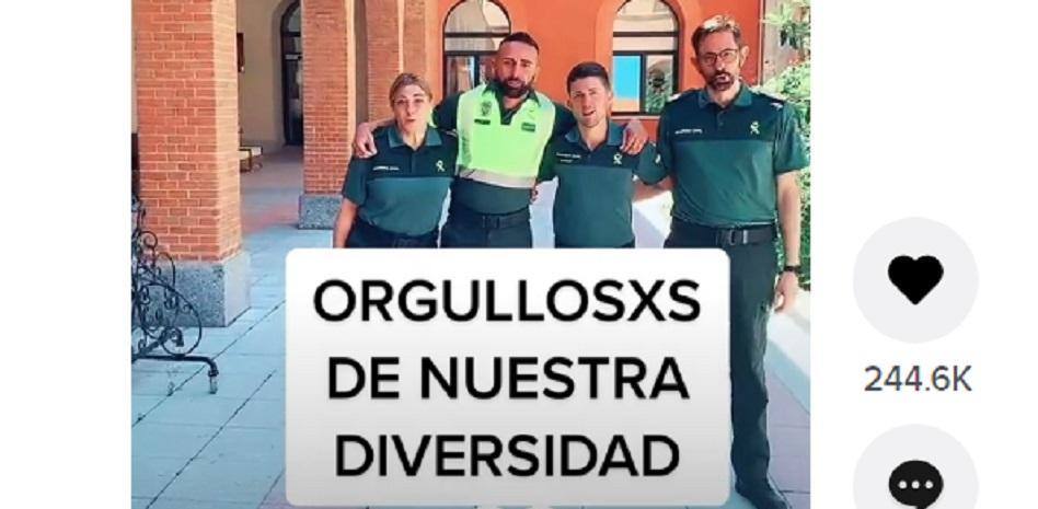 La Guardia Civil, 'orgullosa' de su diversidad sexual con un vídeo viral