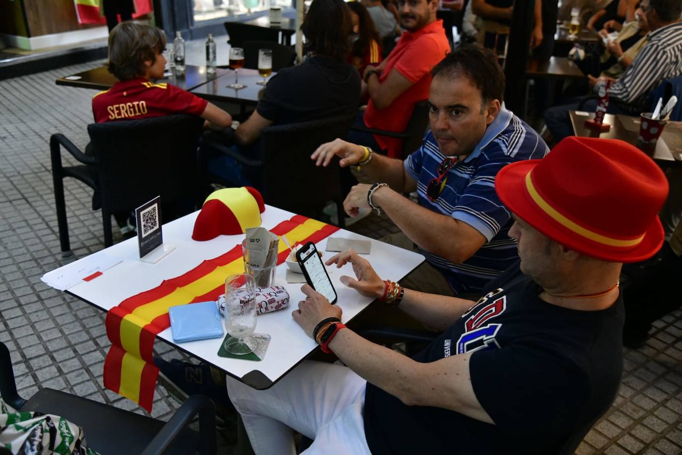 Fotos: Así vivió Canarias el partido Italia-España