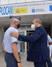 Imagen secundaria 2 - PLOCAN agradece la colaboración al Ejército del Aire