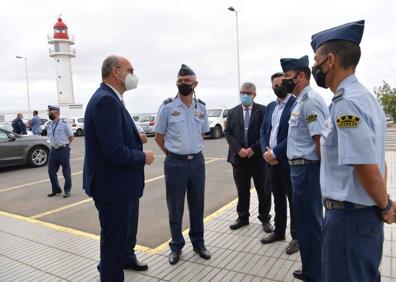 Imagen secundaria 1 - PLOCAN agradece la colaboración al Ejército del Aire