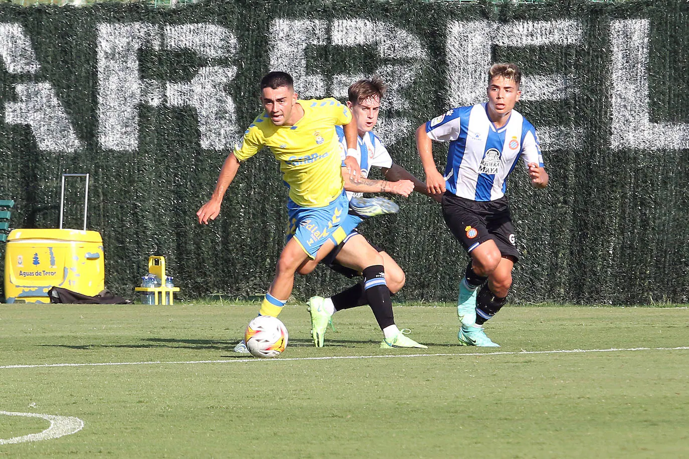 Fotos: Primer triunfo de la UD en pretemporada