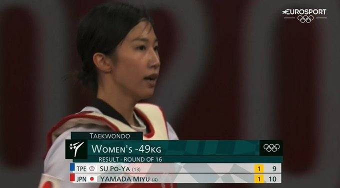 SU Po-Ya cae y decepciona en Tokio