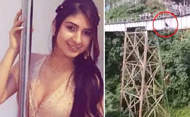 Muere haciendo 'puenting' al lanzarse sin cuerda por error