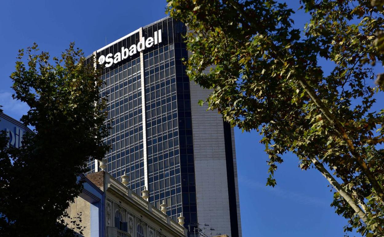 Sede del Banco Sabadell en Barcelona. 