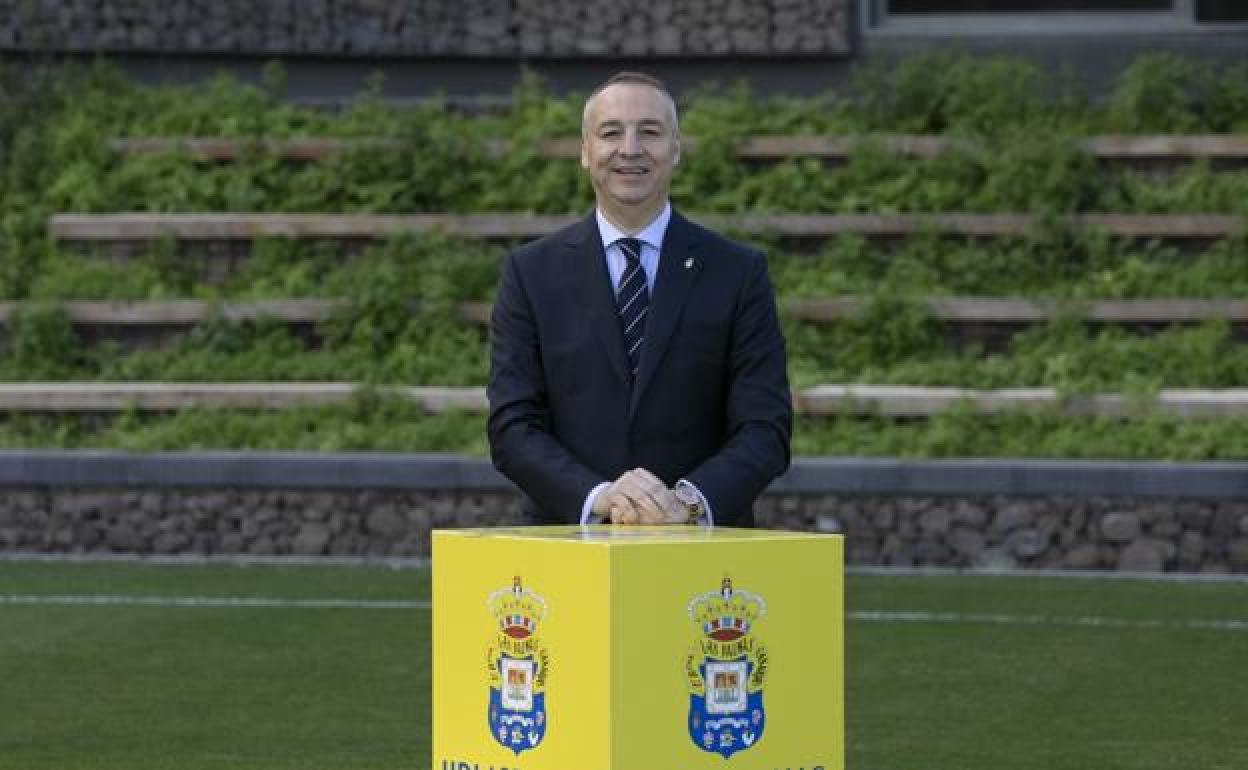 Miguel Ángel Ramírez, presidente de la UD Las Palmas. 
