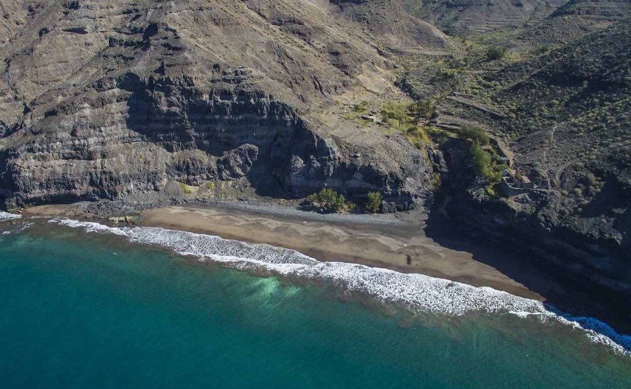 Imagen de archivo de la playa de Güigüí. 