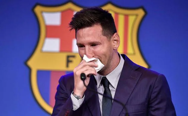 Messi: «Hice todo lo posible por quedarme y no se pudo»