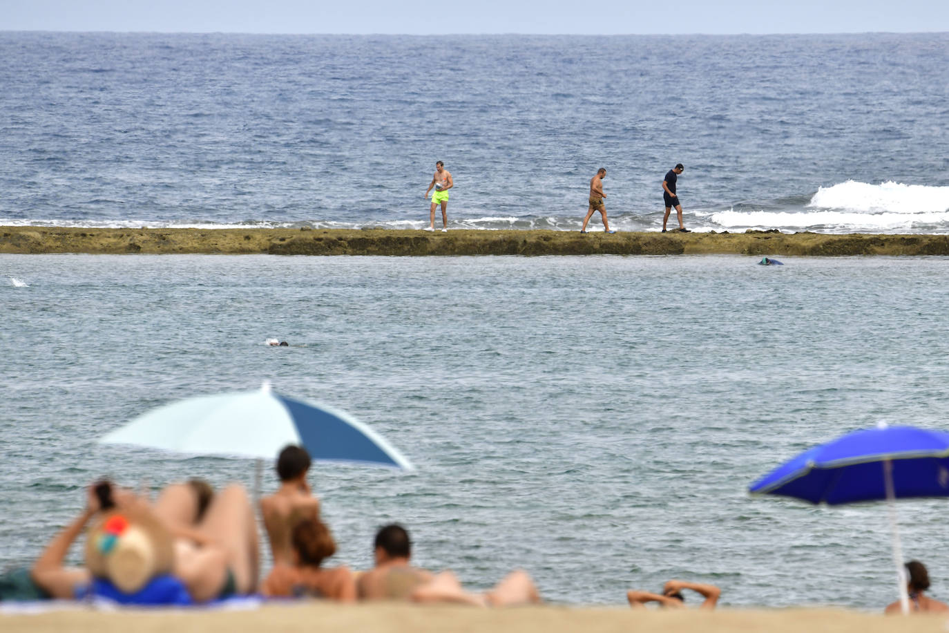 Fotos: Calima y bochorno este fin de semana en Gran Canaria
