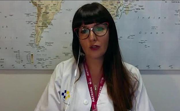 Casandra González, matrona GAPTE, vacunacióncovid-19 a embarazadas. 