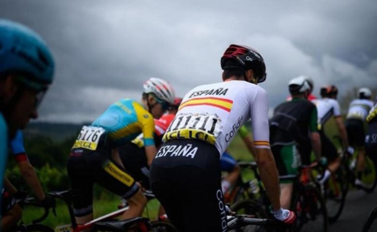 Juan Ayuso, durante la cuarta etapa del Tour del Porvenir. 