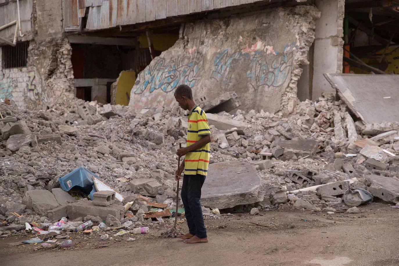 Fotos: Así está Haití una semana después del terremoto