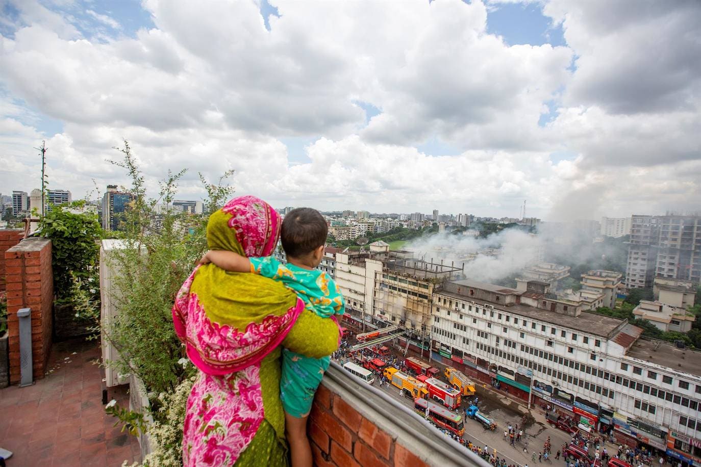 Fotos: Incendio en Dakha, en Banglades