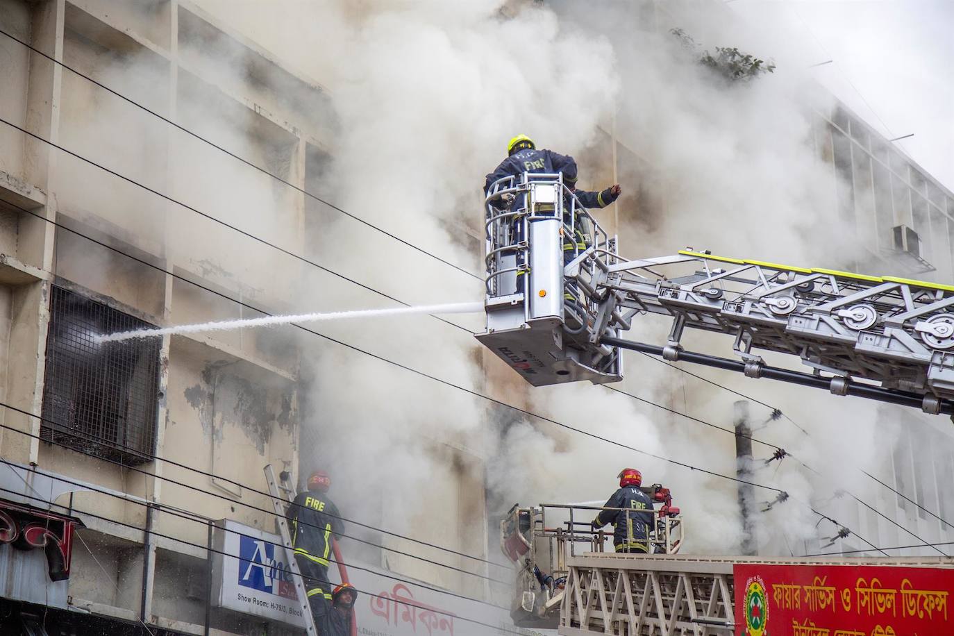 Fotos: Incendio en Dakha, en Banglades