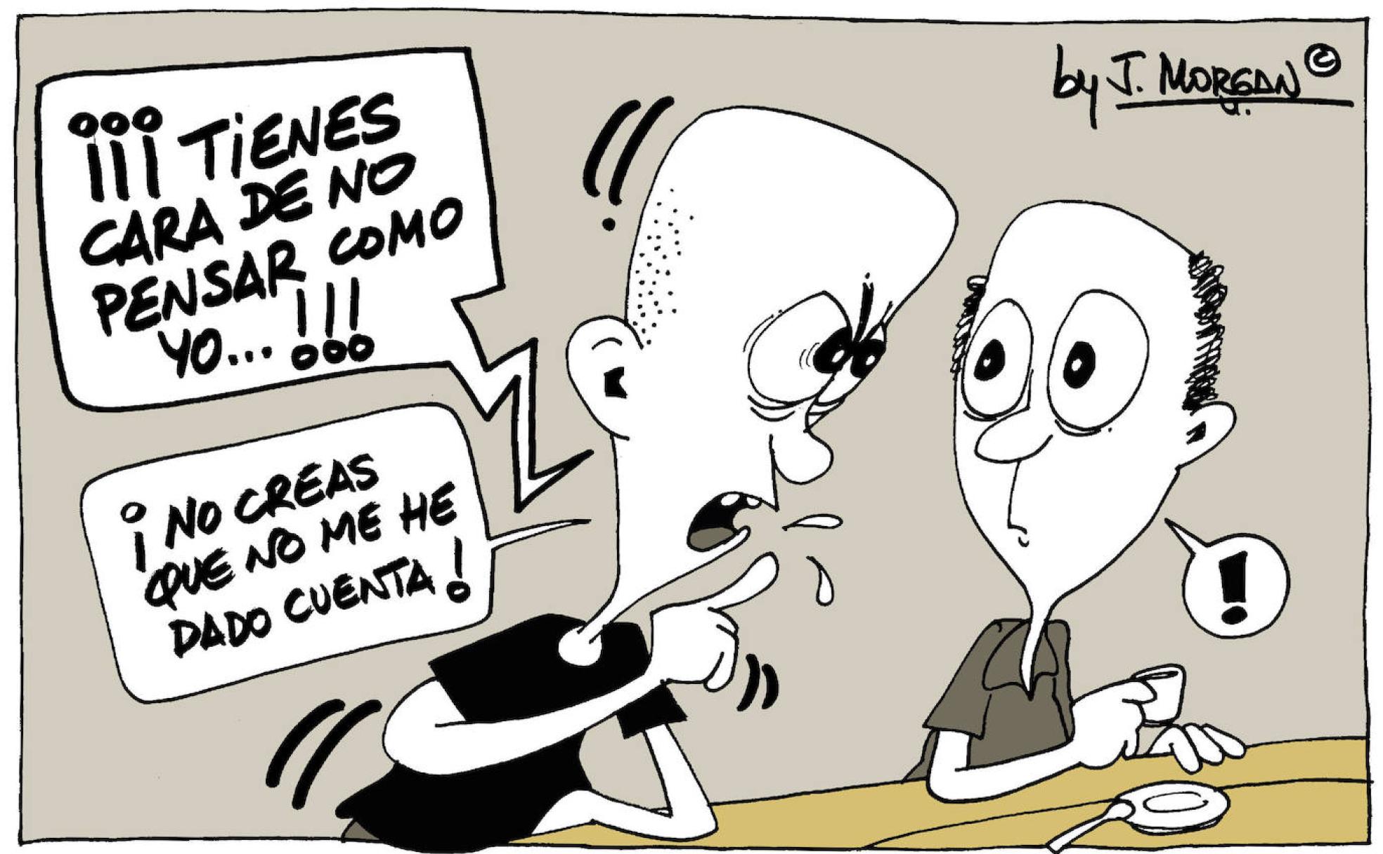 El humor de Morgan de este domingo 22 de agosto